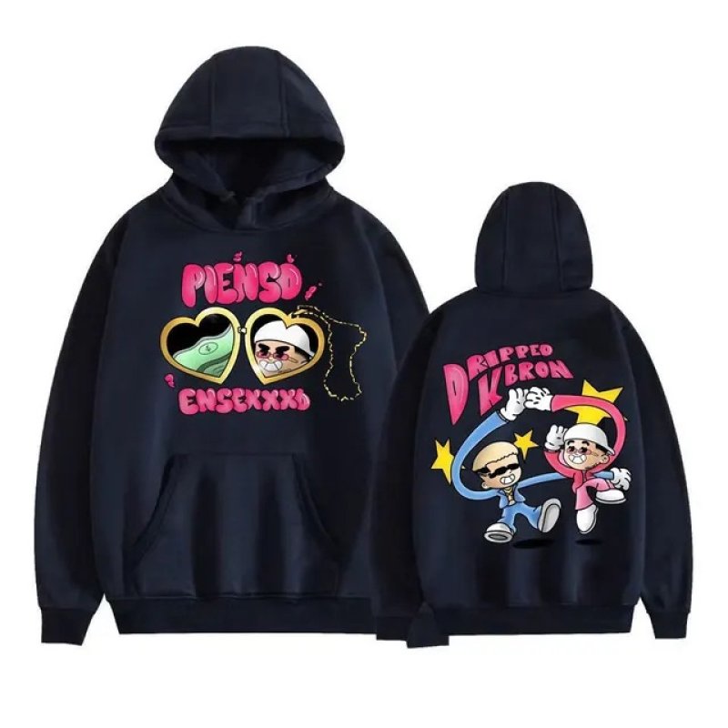 画像5: Hip Hop Boy Print  Hoodie sweatshirt ユニセックス 男女兼用 ヒップホップボーイプリント フーディ スウェット パーカー (5)