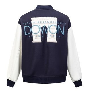 american football embroideryStand Collar Stadium Jacket ユニ 
