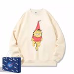 画像6: Hanging Garfield crew neck sweatshirt Pullover ユニセックス 男女兼用 ハンギングガーフィールドプリントスウェット トレーナー (6)