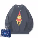 画像4: Hanging Garfield crew neck sweatshirt Pullover ユニセックス 男女兼用 ハンギングガーフィールドプリントスウェット トレーナー (4)