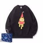 画像2: Hanging Garfield crew neck sweatshirt Pullover ユニセックス 男女兼用 ハンギングガーフィールドプリントスウェット トレーナー (2)