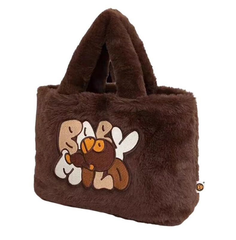 画像1: Baby Milo fur tote handbag　Baby Milo ファートートハンドバッグ (1)