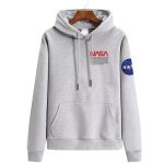 画像7: Unisex astronaut nasa co-branded men and women hooded pullover sweat shirts ユニセックス 男女兼用 ナサ NASAフディープルオーバー スウェットトレーナー (7)