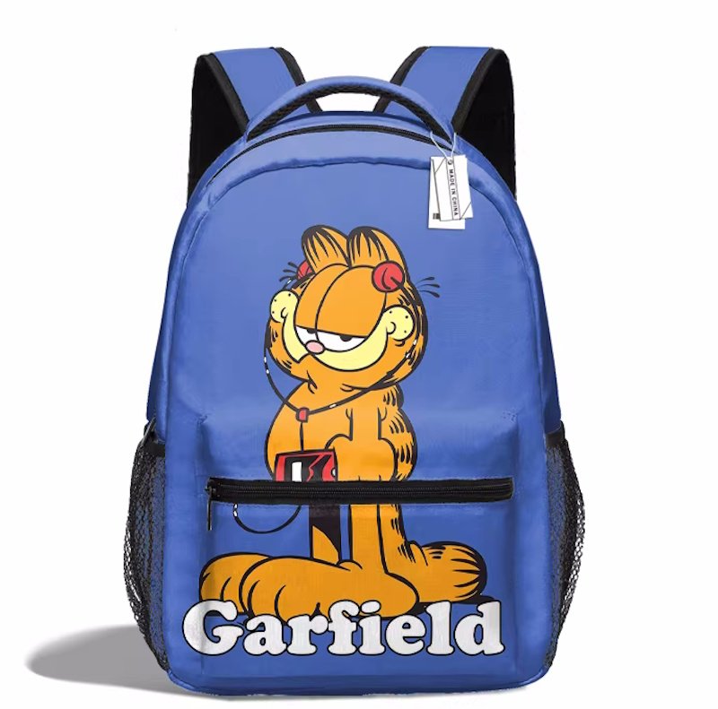 画像1: Garfield Print Backpack Bag ガーフィールドプリントバックパックリュックバッグ (1)