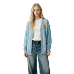 画像3: Women's Tweety Vneck Sweater Cardigans Looney Tunes トゥイーティー Vネック カーディガン セーター ルーニー・テューンズ (3)