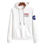 画像4: Unisex astronaut nasa co-branded men and women hooded pullover sweat shirts ユニセックス 男女兼用 ナサ NASAフディープルオーバー スウェットトレーナー (4)