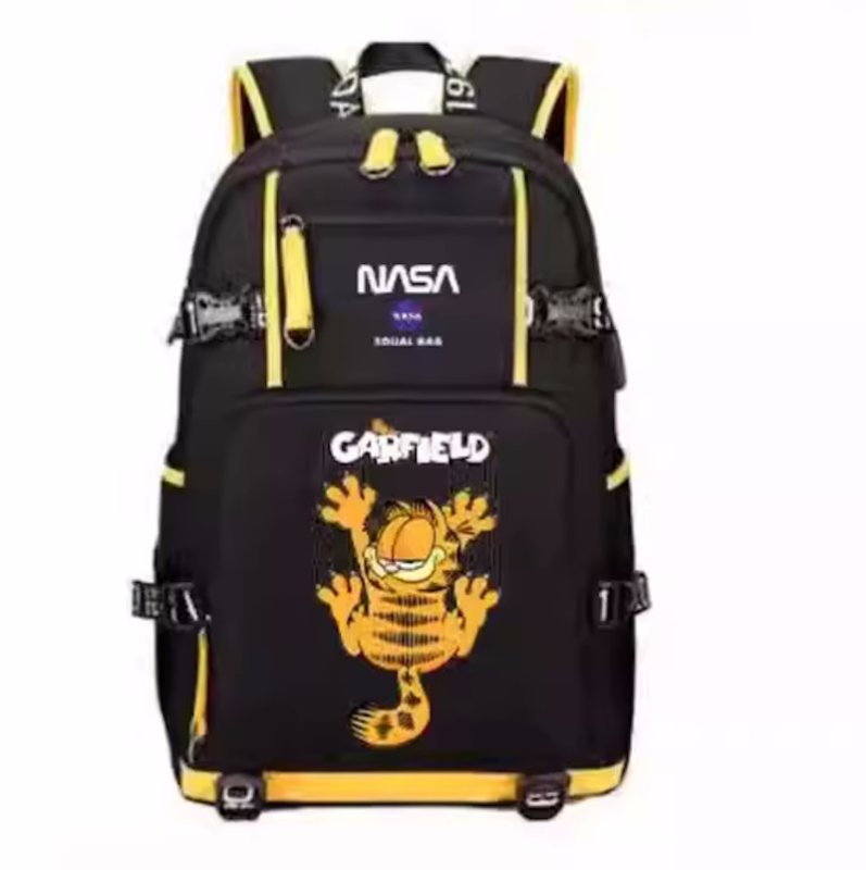 画像1: NASA x Garfield Backpack shoulder bag ユニセックス男女兼用 ナサ ×ガーフィールド バックパックリュック バッグ (1)