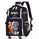 画像1: NASA x Half & Half kaws Backpack shoulder bag ユニセックス男女兼用 ナサ ×ハーフ&ハーフカウズ バックパックリュック バッグ (1)