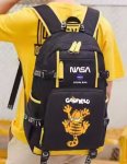 画像5: NASA x Garfield Backpack shoulder bag ユニセックス男女兼用 ナサ ×ガーフィールド バックパックリュック バッグ (5)