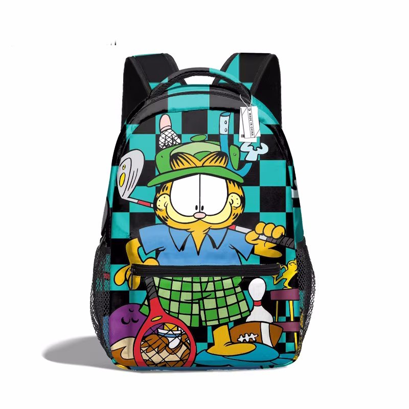 画像3: Garfield Print Backpack Bag ガーフィールドプリントバックパックリュックバッグ (3)