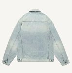 画像4: Zip pocket denim jacket　ユニセックス 男女兼用ジップポケットデニムGジャン ブルゾンジャケット (4)