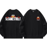画像4: Unisex Sesame Street Basic One Point Sweatshirt　ユニセックス 男女兼用セサミストリート ベーシックワンポイントスウェット (4)