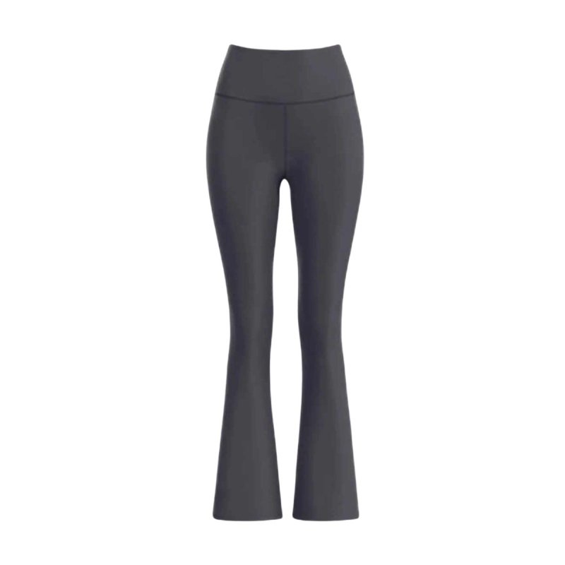 画像5: 26SS Women's Fleece lining High-Waist Bootcut Flare Legging Pants 接触温感 裏ラムスキンフリース 裏起毛 フリース ハイウエスト ブーツカット フレアー 骨盤矯正 着圧 レギンス パンツ (5)