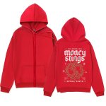 画像7: 26SS Unisex Monkey Sturgis Retro Print Hoodie　ユニセックス 男女兼用monkey sturgisロゴ ジップアップレトロプリントフーディスウェット (7)