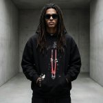 画像6: 26SS Over Size Travis Scott character print hoodie   オーバーサイズ ユニセックス 男女兼用 トラヴィス・スコット キャラクター プリント フーディ パーカー (6)