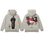 画像4: 26SS Over Size Travis Scott character print hoodie   オーバーサイズ ユニセックス 男女兼用 トラヴィス・スコット キャラクター プリント フーディ パーカー (4)