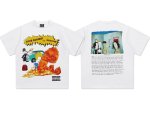 画像1: Unisex Beavis and Butt-Head American Retro Print Short Sleeve T-Shirt　アメリカンレトロBeavis and Butt-Headプリント 半袖ラウンドネックTシャツ ユニセックス 男女兼用  (1)