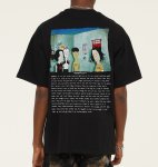 画像8: Unisex Beavis and Butt-Head American Retro Print Short Sleeve T-Shirt　アメリカンレトロBeavis and Butt-Headプリント 半袖ラウンドネックTシャツ ユニセックス 男女兼用  (8)