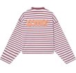 Unisex Scuffers striped long-sleeved T-shirt Scuffersボーダー長袖