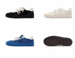 画像12: Unisex Leather platform basic sneakers casual shoes　 ユニセックス男女兼用ベーシック厚底レザーレースアップスニーカーカジュアルシューズ (12)