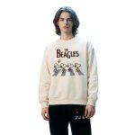 画像9: Snoopy the beagles Beatles Abbey Road Print Sweat shirts ユニセックス男女兼用 ザビーグルズ アビーロードスヌーピー スウェット トレーナー (9)
