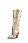 画像11: Women's high-heeled long tube show boots  カラー レザーウエスタンスタイル ロングブーツ　 (11)