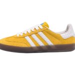 画像3: Unisex Lavon Victoria Retro Three-Stripe Leather Lace-Up Sneakers shoes　 ユニセックス男女兼用3ラインレザー本革レースアップスニーカーカジュアルシューズ (3)