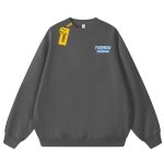 画像9: dsraw Tom and Jerry Tom & Cheese Print Sweat shirts ユニセックス男女兼用トムとジェリートム&チーズプリント スウェット トレーナー (9)