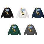 画像11: dsraw Tom and Jerry Tom & Cheese Print Sweat shirts ユニセックス男女兼用トムとジェリートム&チーズプリント スウェット トレーナー (11)
