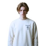 画像4: Unisex California bear Circle Cross Backprint Sweat Shirts ユニセックス カリフォルニア ベア 男女兼用 十字架 サークル クロス 熊 プリント スウェットトレーナー (4)