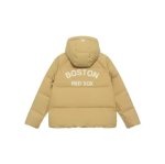 画像8: 25 MLB Varsity Hooded Short Puffer Jacket New York Yankees ユニセックス男女兼用 MLB NY  バーシティー ヌプシ ショートダウンジャケット スタジアムジャンパー ベンチコート (8)