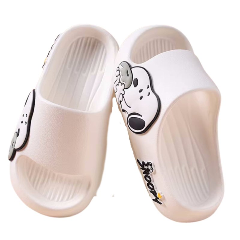 画像2: Unisex Adult & Kids Snoopy Flat Sandals slippers Sneakers  アダルト＆キッズ男女兼用 スヌーピー サンダルシャワーサンダル ビーチサンダル シューズ (2)