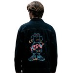 画像1: kaws Denim Jacket  G Jean Jacket　ユニセッ クス男女兼用 カウズデニムGジャン ジャケット (1)