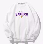 画像6: Lakers print  Round Neck Sweatshirt　ユニセックス男女兼用レーカーズプリント スウェットシャツ トレーナー (6)