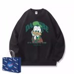 画像4: Donald Duck crew neck sweatshirt　ユニセックス男女兼用 ドナルドダッグ スウェットトレーナー  (4)
