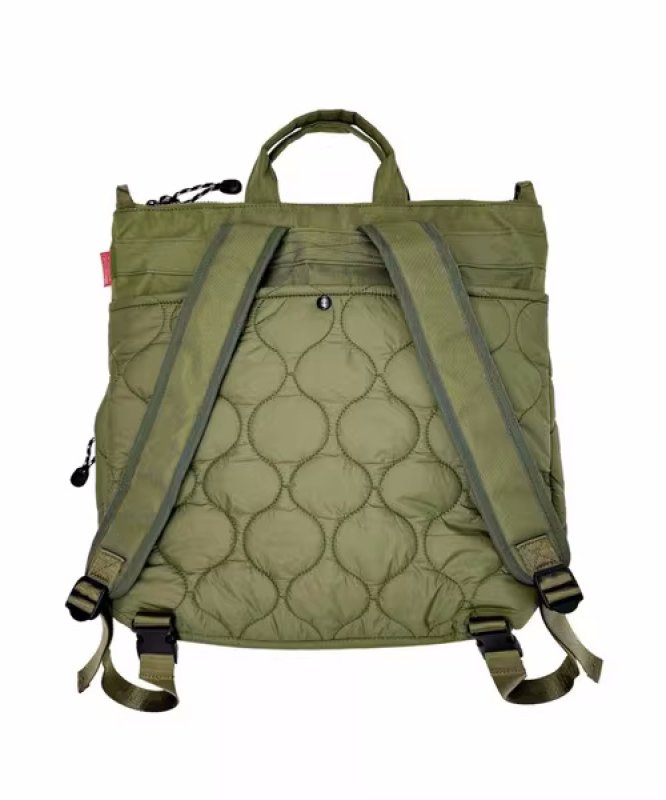 画像7: Snoopy quilted backpack tote shoulder bag  　スヌーピーキルティングバックパックトートショルダーバッグ (7)