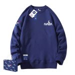 画像1: NASA x Seated sitting Astronaut sweatshirt　ユニセックス男女兼用 NASA × シッティング宇宙飛行士 スウェットトレーナー  (1)