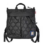 画像1: Snoopy quilted backpack tote shoulder bag  　スヌーピーキルティングバックパックトートショルダーバッグ (1)