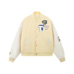 画像4:  men and women Pop art stadium jacket 　メンズ ユニセックス 男女兼用ポップアートスタジャン ブルゾン ジャケット (4)