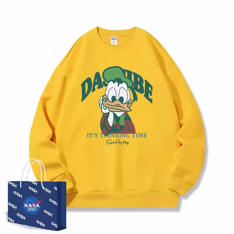 画像6: Donald Duck crew neck sweatshirt　ユニセックス男女兼用 ドナルドダッグ スウェットトレーナー  (6)