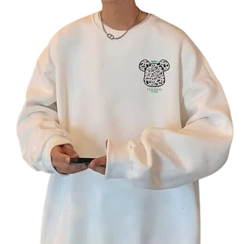画像4: KAWS x Bearbrick bear print sweatshirt　ユニセックス男女兼用 カウズ×ベアブリック熊 スウェットトレーナー  (4)