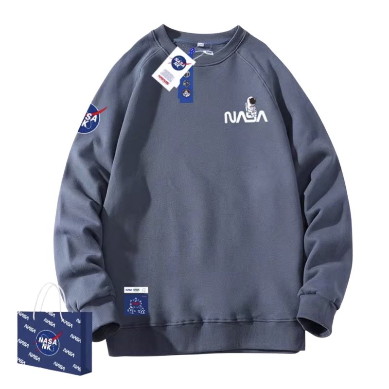 画像6: NASA x Seated sitting Astronaut sweatshirt　ユニセックス男女兼用 NASA × シッティング宇宙飛行士 スウェットトレーナー  (6)