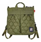 画像2: Snoopy quilted backpack tote shoulder bag  　スヌーピーキルティングバックパックトートショルダーバッグ (2)