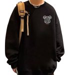 画像2: KAWS x Bearbrick bear print sweatshirt　ユニセックス男女兼用 カウズ×ベアブリック熊 スウェットトレーナー  (2)