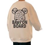 画像3: KAWS x Bearbrick bear print sweatshirt　ユニセックス男女兼用 カウズ×ベアブリック熊 スウェットトレーナー  (3)