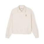 画像2: MLB Korea W's Basic Small Logo Crop Half ZipUp Sweatshirt 男女兼用 エムエルビー コリア 海外限定 ベーシック スモールロゴ クロップ ハーフジップアップ NY y2k ニューヨークヤンキース   (2)