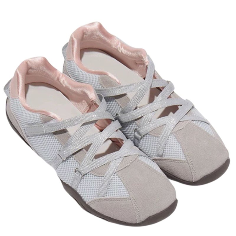 画像6: Flat French ballet style sneakers　フラットフレンチバレーシューズスタイルスニーカー  (6)