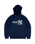 画像2: HorNY letter printed Hoodie ユニセックス 男女兼用 HorNYロゴ スウェットパーカー (2)