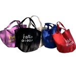 画像1: HELLO logo canvas large capacity tote shoulder bag　HELLOロゴラージキャパシティーキャンバストートショルダーバッグ (1)