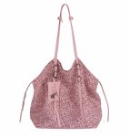 画像1: Pink Leopard Large Capacity Tote Shoulder Underarm Bag　ピンクレオパードヒョウ柄ラージキャパシティートートショルダーバッグ (1)